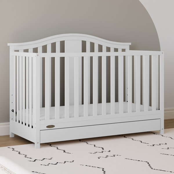 Graco solano 4 in 1 crib store with drawer